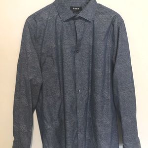 Blue DKNY button down